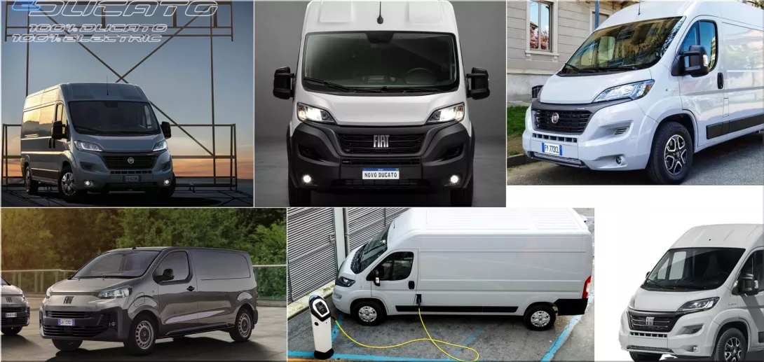Fiat Professional is Leading the E-Mobility Revolution with its New Lineup of Electric Vans